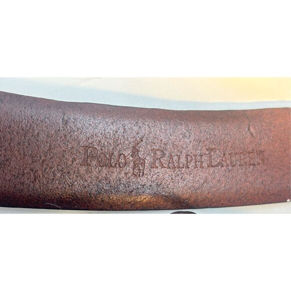 Ralph Lauren  Italian  leather belt size 40 - Picture 9 of 10